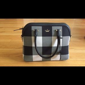 New Kate Spade Cameron Street Plaid Margot Handbag
